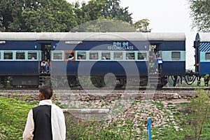 Train Halt in Rural India